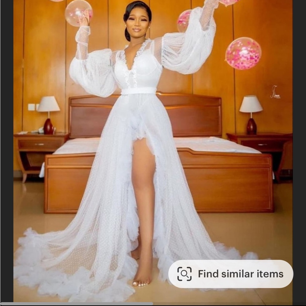 Bridal Robe with belt